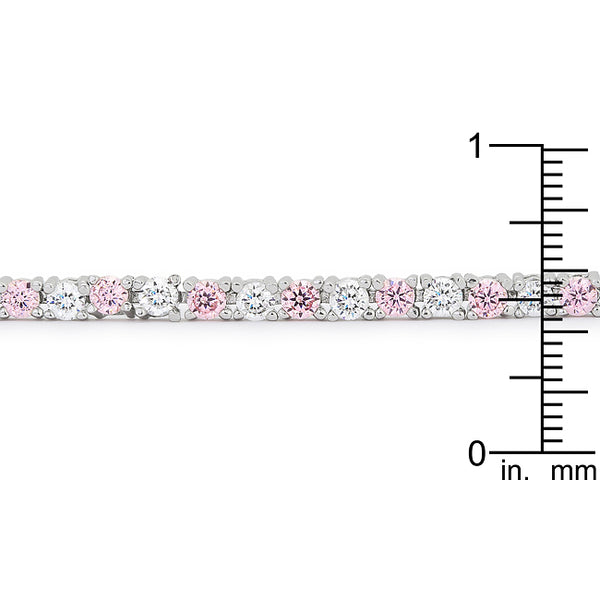 Cubic Zirconia Tennis Bracelet in 10K Gold - 7.25