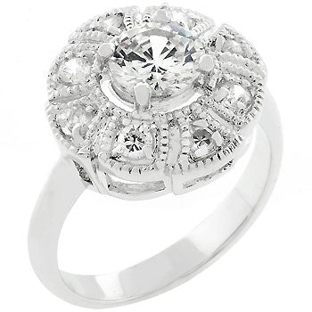 マ*ン様 【CTHY】WINDING RING RHODIUM SILVER 1 Queen Mary Ring - J GOODIN