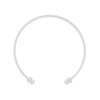Channel-Set Canary Cubic Zirconia Cuff