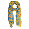 Mustard Marla Floral Scarf