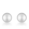 Tina Rhodium Sphere Stud Earrings