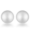 Julie Rhodium Sphere Stud Earrings
