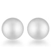 Julie Rhodium Sphere Stud Earrings