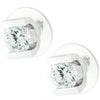 Brilliant Set Cubic Zirconia Earrings