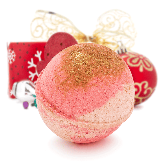 Frosted Cranberry Bliss Bath Bomb