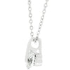 Classic Solitaire Cubic Zirconia Pendant