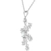 Silvertone Snowflake Pendant