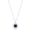 Bella Bridal Pendant in Blue