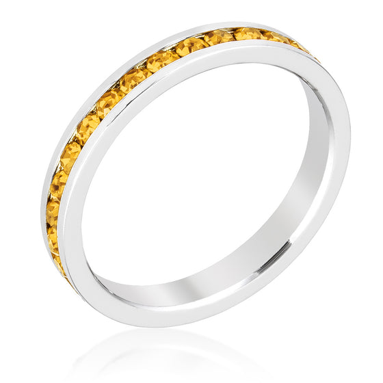 Wholesale Sparkling Crystal Stackable Rings J GOODIN