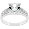 Classic Clear Engagement Ring