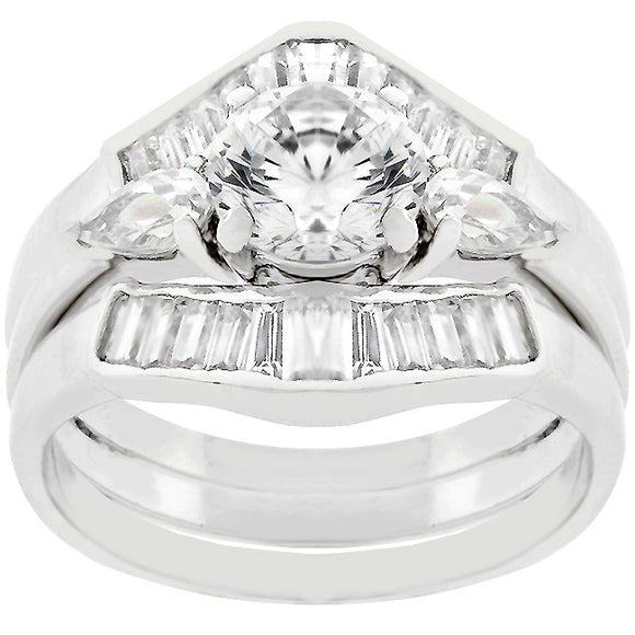 Two-Piece Engagement Ring Set