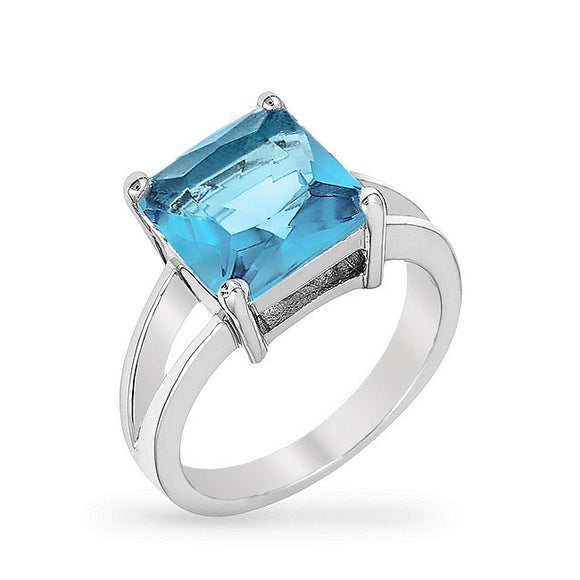 Aqua Gypsy Ring