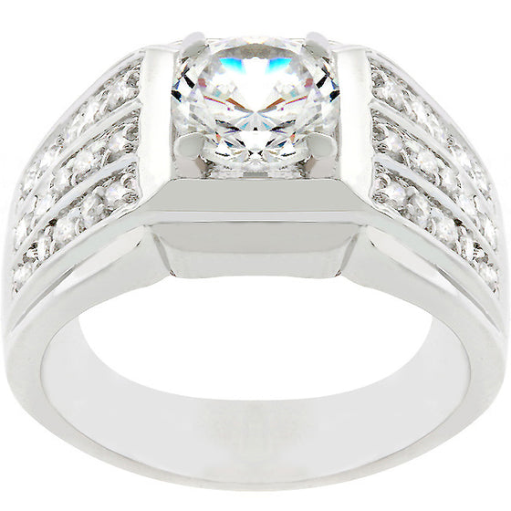 Rock Solid Cubic Zirconia Ring