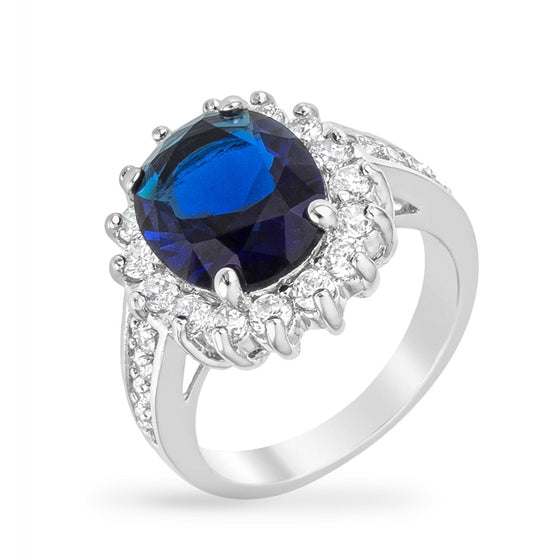 Blue Cambridge Elegance Ring