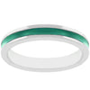 Green Enamel Eternity Ring