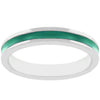 Green Enamel Eternity Ring