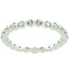 Silver Lace Eternity Band
