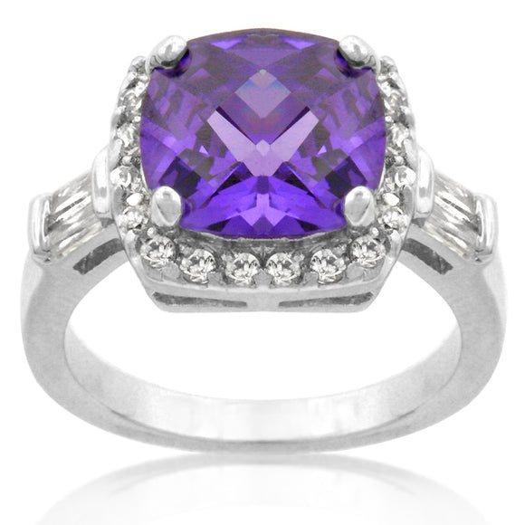 Midnight Amethyst Ring