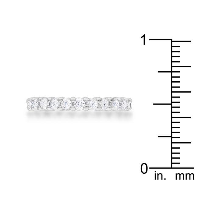 Cubic Zirconia Eternity Band - J GOODIN