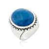 Vintage Blue Cocktail Ring