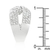 Cubic Zirconia Knot Ring