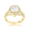 Marylin 2.5ct CZ 14k Gold Classic Ring