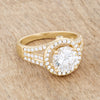 Marylin 2.5ct CZ 14k Gold Classic Ring